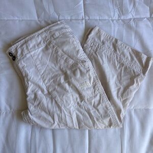 The North Face Women's White Outdoor Capri Pants Size 6 Super Trendy